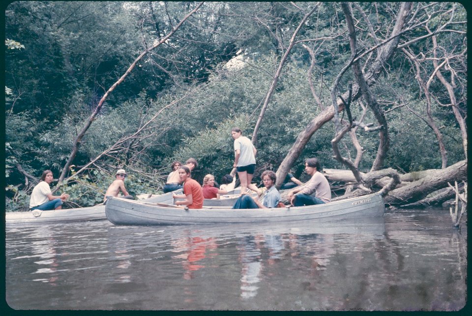 Staff Canoe Trip 1971 -4